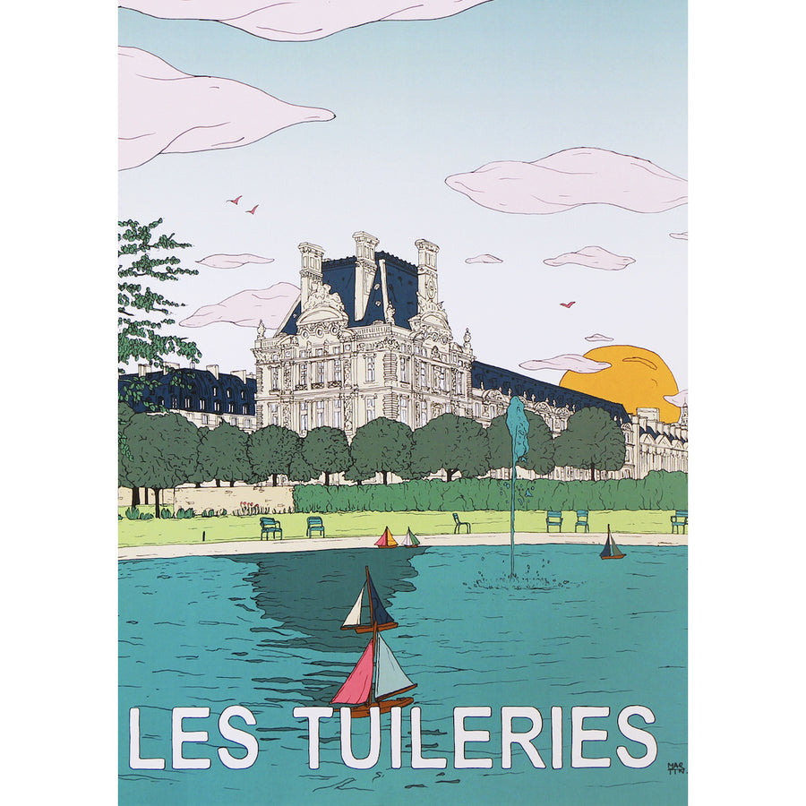 Affiche Les Tuileries